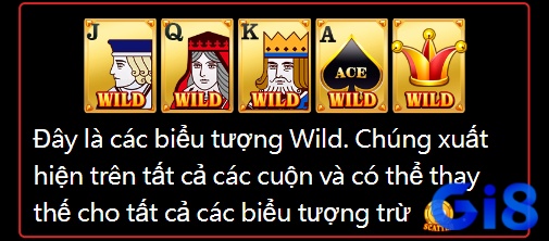 Biểu tượng Wild đóng vai trò quan trọng