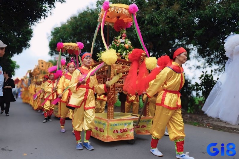 Mơ thấy rước kiệu trong một buổi lễ lớn tượng trưng cho những khởi đầu mới